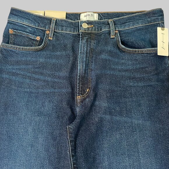 Agolde NWT Harper Mid-Rise Relaxed Straight Size 31 - Picture 7 of 15